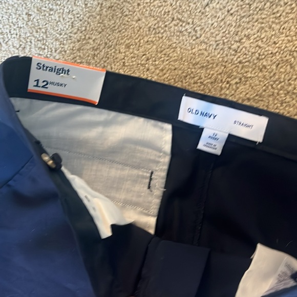 Boys navy chinos - NWT. Size 12 husky. - Picture 4 of 5
